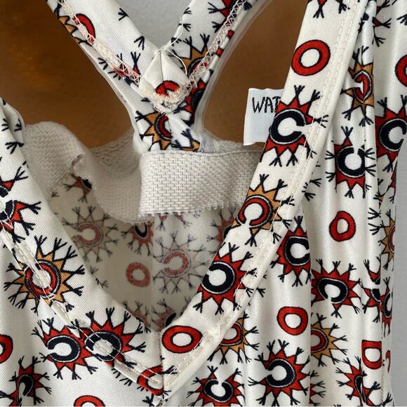 Vintage Waterclothes Oleg Cassini 1960s Skirted One apiece Swimsuit size 10 - Picture 8 of 10